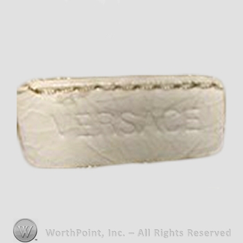 Clothing label : Versace.