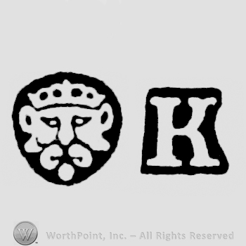 Leopard's Head Crowned and date-letter K