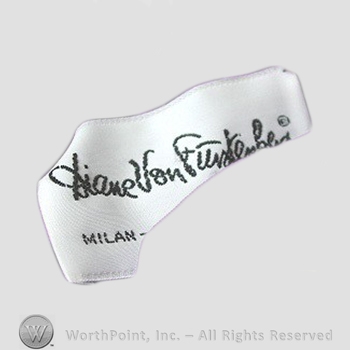 Clothing label : Diane von Furstenberg.