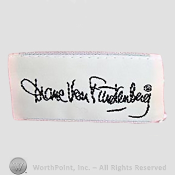 Clothing label : Diane von Furstenberg.