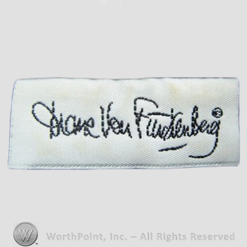 Clothing label : Diane von Furstenberg.