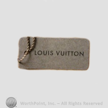 Clothing label : Louis Vuitton.