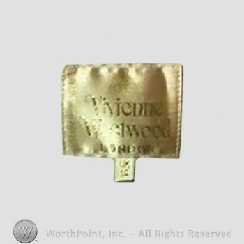 Clothing label : Vivienne Westwood.