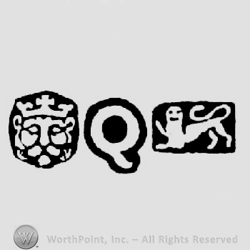 Leopard's Head Crowned and date-letter Q and Lion Passant