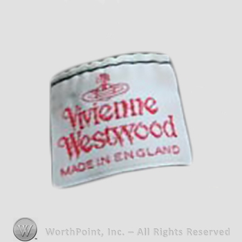 Clothing label : Vivienne Westwood.
