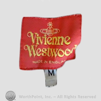 Clothing label : Vivienne Westwood.