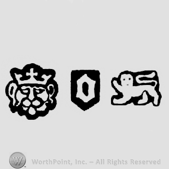 Leopard's Head Crowned and date-letter o and Lion Passant
