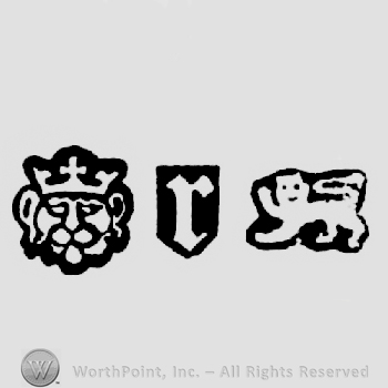 Leopard's Head Crowned and date-letter r and Lion Passant