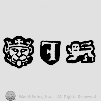 Leopard's Head Crowned and date-letter F and Lion Passant