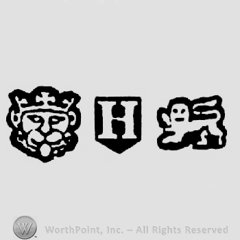 Leopard's Head Crowned and date-letter H and Lion Passant