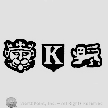 Leopard's Head Crowned and date-letter K and Lion Passant