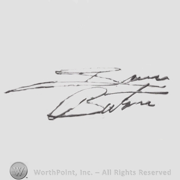 Signature: Lance Burton.