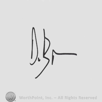 Signature: Drew Barrymore.
