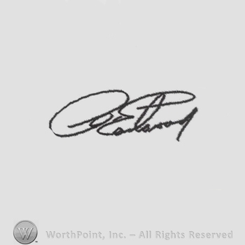 Signature: Clint Eastwood.