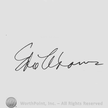 Signature: Edie Adams.