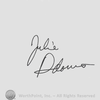 Signature: Julie Adams.