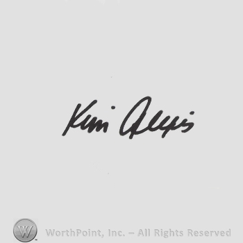 Signature: Kim Alexis.