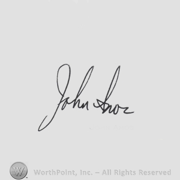 Signature: John Amos.