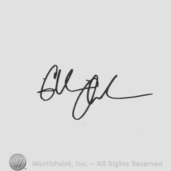 Signature: Gillian Anderson.