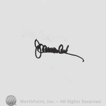 Signature: Joan Van Ark.
