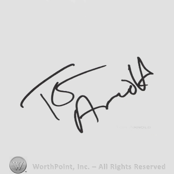 Signature: Tom Arnold.