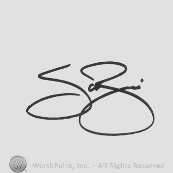 Signature: Scott Baio.