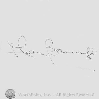 Signature: Anne Bancroft.