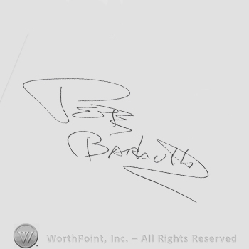 Signature: Pete Barbutti.