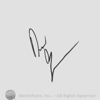 Signature: Drew Barrymore.
