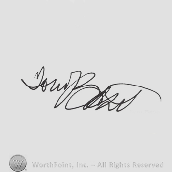 Signature: Toni Basil.
