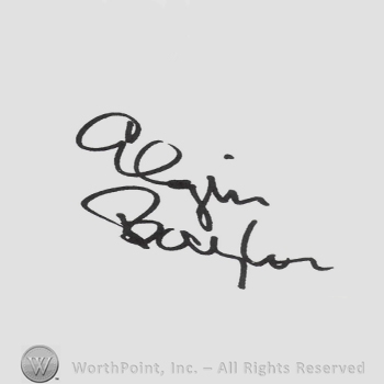 Signature: Elgin Baylor.