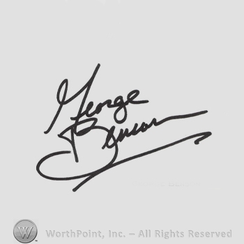 Signature: George Benson.