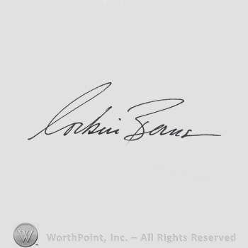Signature: Corbin Bernsen.