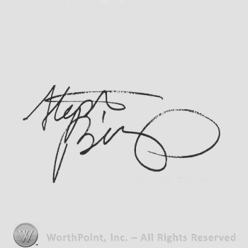 Signature: Stephen Bishop.