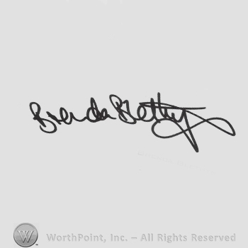 Signature: Brenda Blethyn.