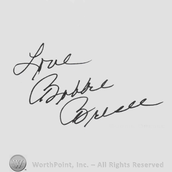 Signature: Bobbie Bresee.