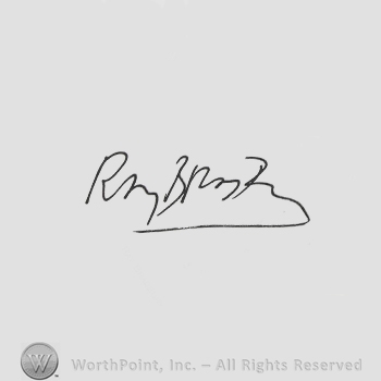 Signature: Ray Bradbury.