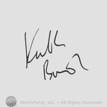 Signature: Kenneth Branagh.