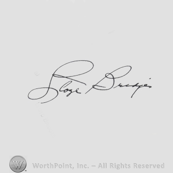 Signature: Lloyd Bridges.