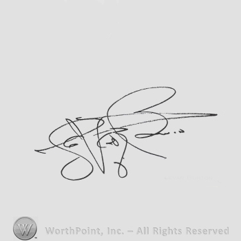 Signature: LeVar Burton.