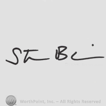 Signature: Steve Buscemi.