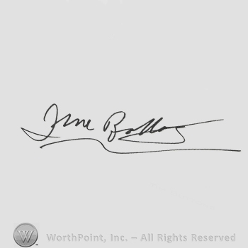 Signature: Tim Burton.