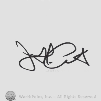 Signature: John Carpenter.