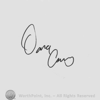 Signature: Dana Carvey.