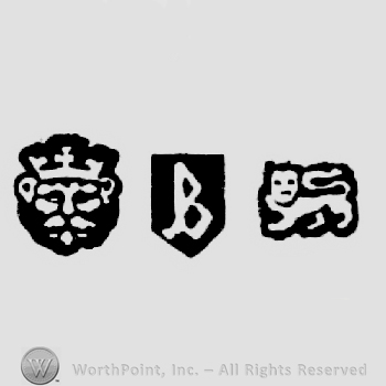 Leopard's Head Crowned and date-letter a and Lion Passant