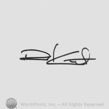 Signature: David Charvet.