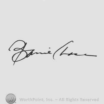 Signature: Barrie Chase.