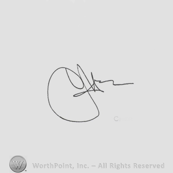Signature: Cher.