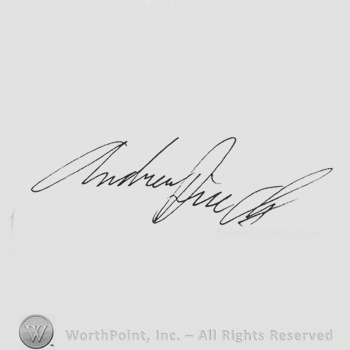 Signature: Andrew Dice Clay.