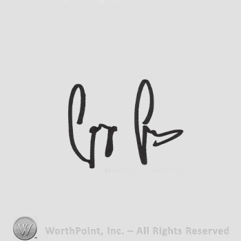 Signature: George Clooney.